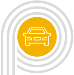 Imagem estilizado da logo detran.